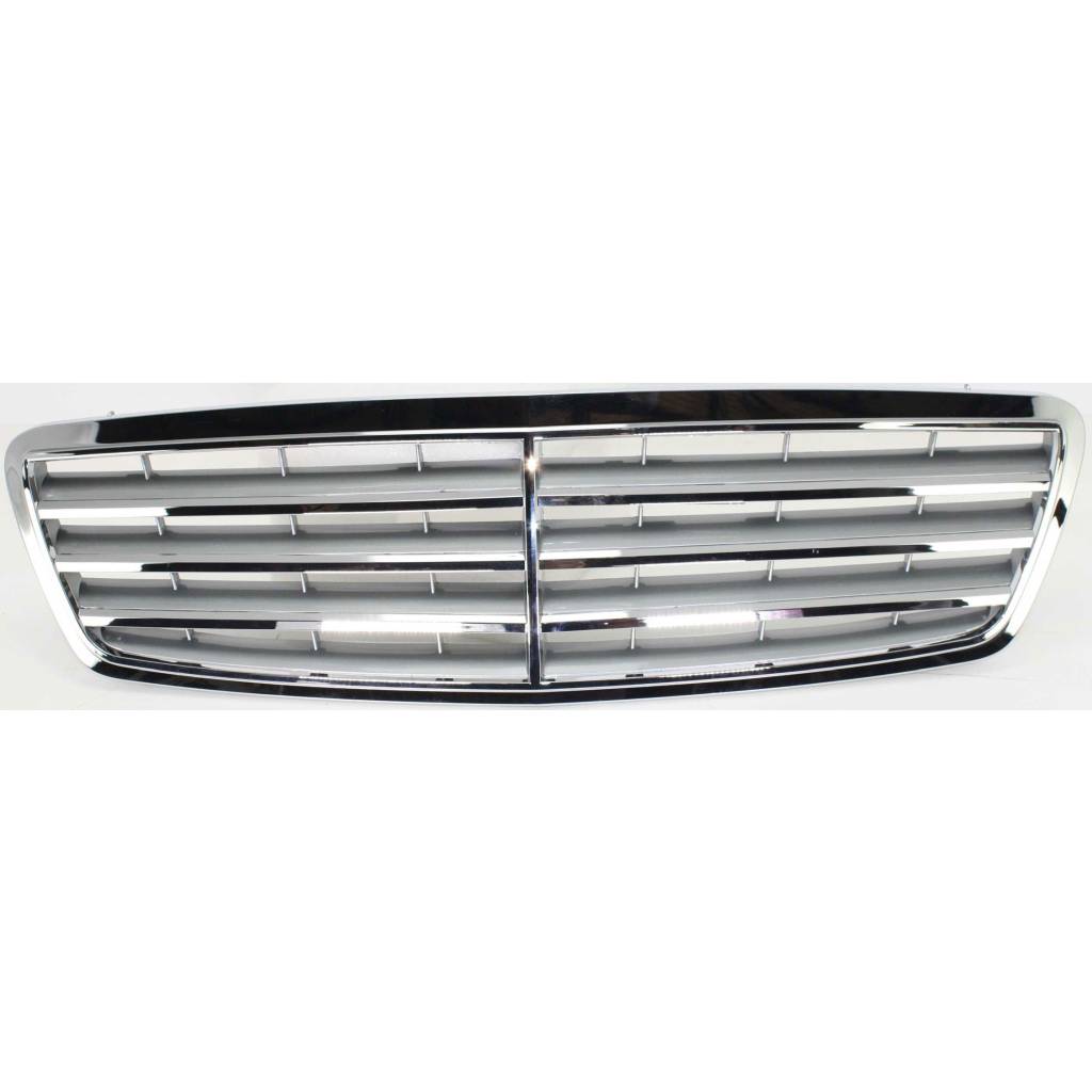 MERCEDES-BENZ C-CLASS SEDAN/WAGON (203) GRILLE CHROME/GRAY (Avantgarde/Elegance Pkg) OEM#20388002237246 2005-2007 PL#MB1200144