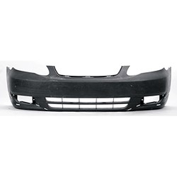 TOYOTA COROLLA/SEDAN FRONT BUMPER COVER PRIMED (CE/LE MODEL)(W/O Spoiler Hole)**CAPA** OEM#5211902915 2003-2004 PL#TO1000240C
