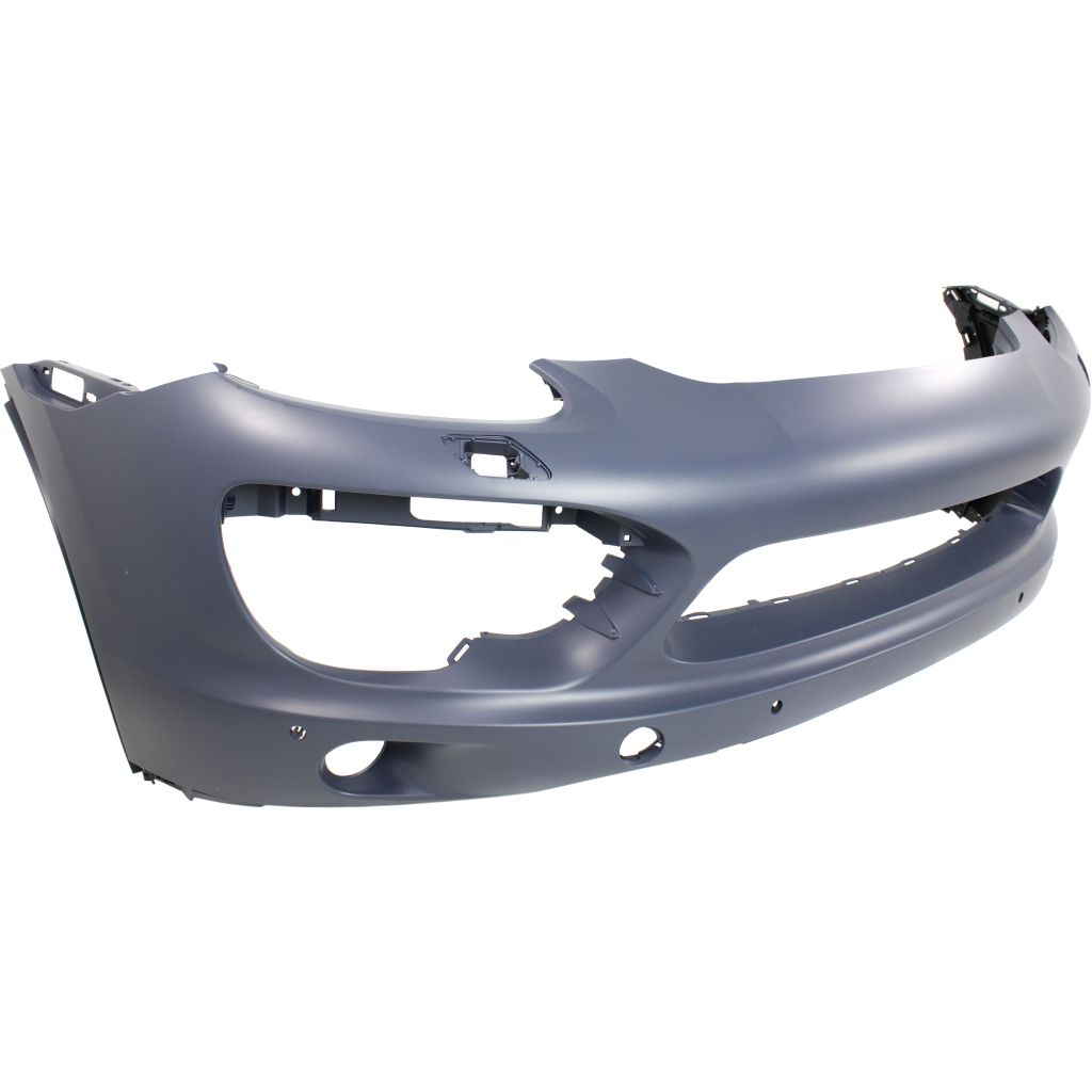 PORSCHE CAYENNE FRONT BUMPER COVER PRIMED (W/WASHER)(W/SENSOR)(BASE/S/PLATINUM) OEM#95850522131G2L 2011-2014 PL#PO1000144