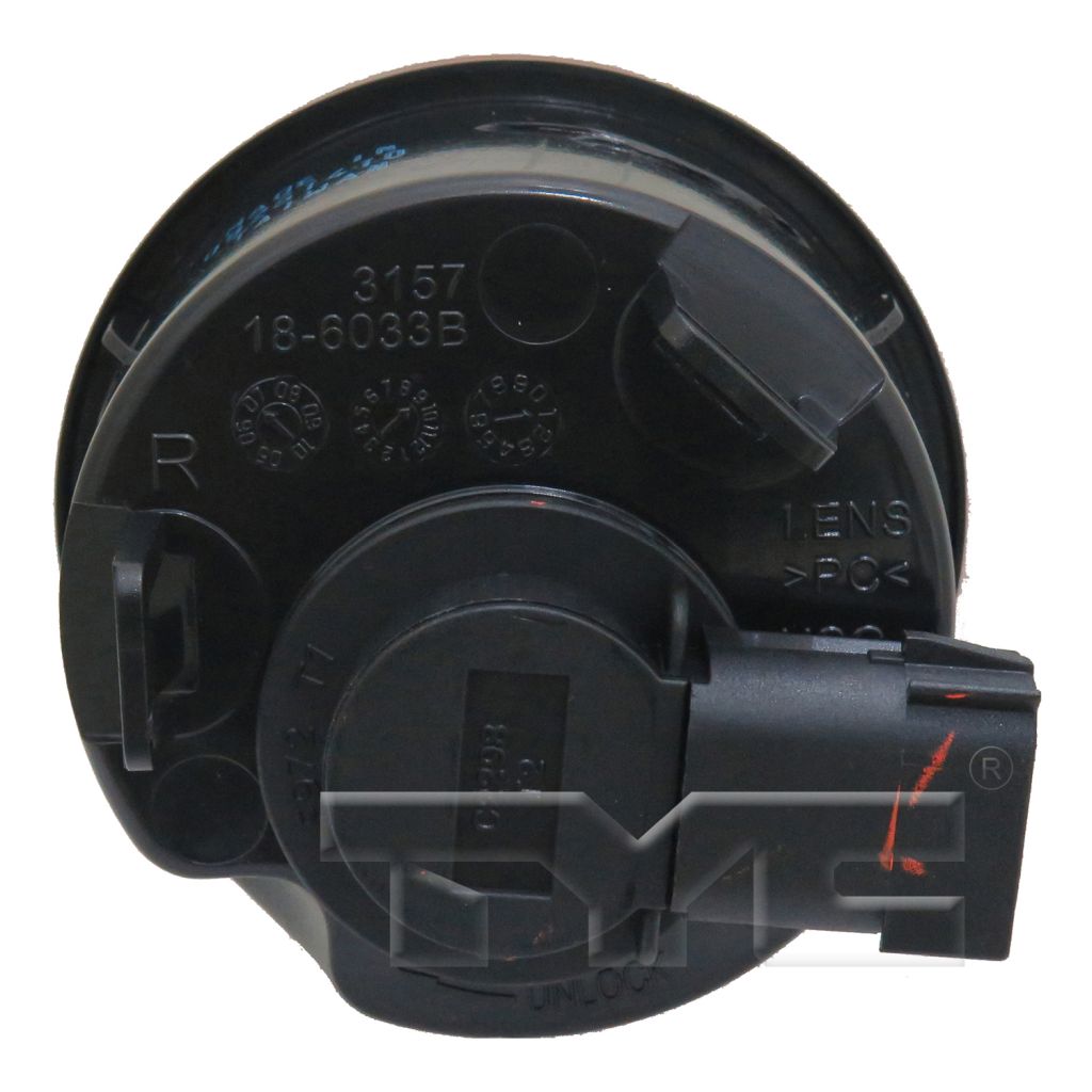 JEEP WRANGLER (JK) PARK/SIGNAL LAMP RIGHT (Passenger Side) (BELOW HEAD/LAMP) OEM#55077884AD 2007-2013 PL#CH2531103