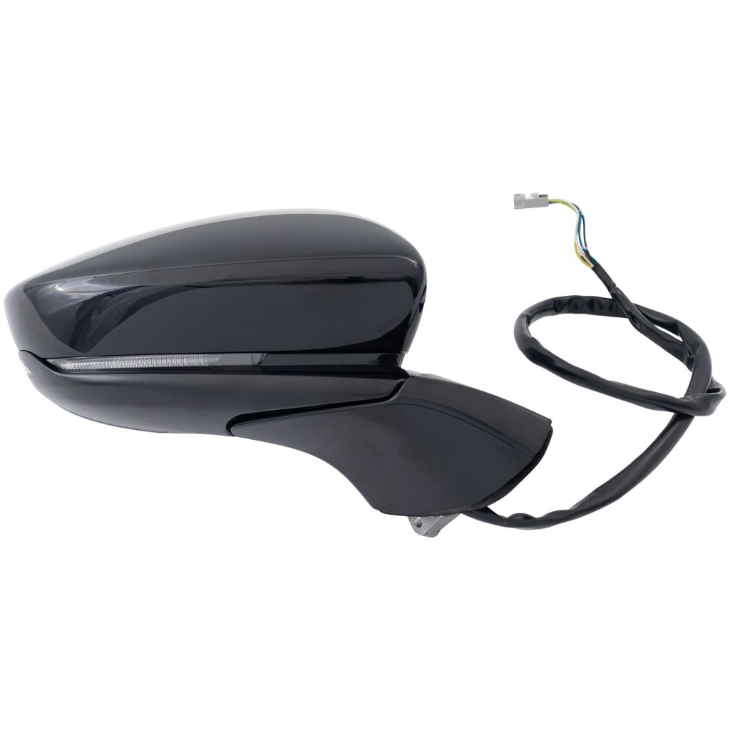 MAZDA MAZDA3 4DOORS/HATCHBACK DOOR MIRROR RIGHT (Passenger Side) PWR/N-HTD/SIGNAL/MEMORY/BSM(PTM CVR) OEM#BEEW69121E-PFM 2019-2024 PL#MA1321240