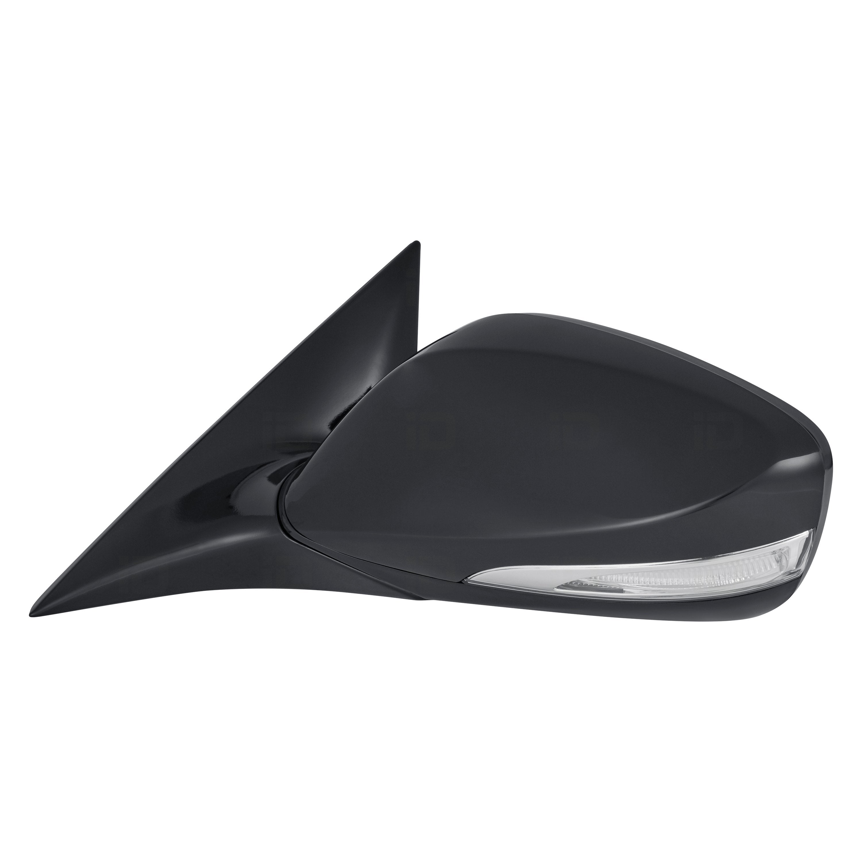 HYUNDAI VELOSTER DOOR MIRROR LEFT (Driver Side) PWR/HTD (W/SIGNAL)(SMOOTH BASE) OEM#876102V350-PFM 2012-2013 PL#HY1320195