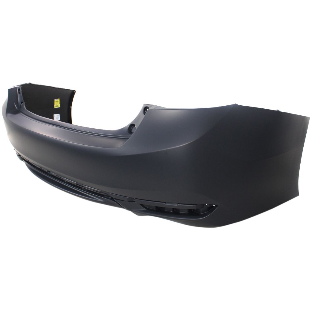 HONDA ACCORD SEDAN REAR BUMPER COVER PRIMED (4/6 CYL)(DUAL EXHAUST)(WO/SENSOR) **CAPA** OEM#71501T2FA60ZZ 2016-2017 PL#HO1100291C