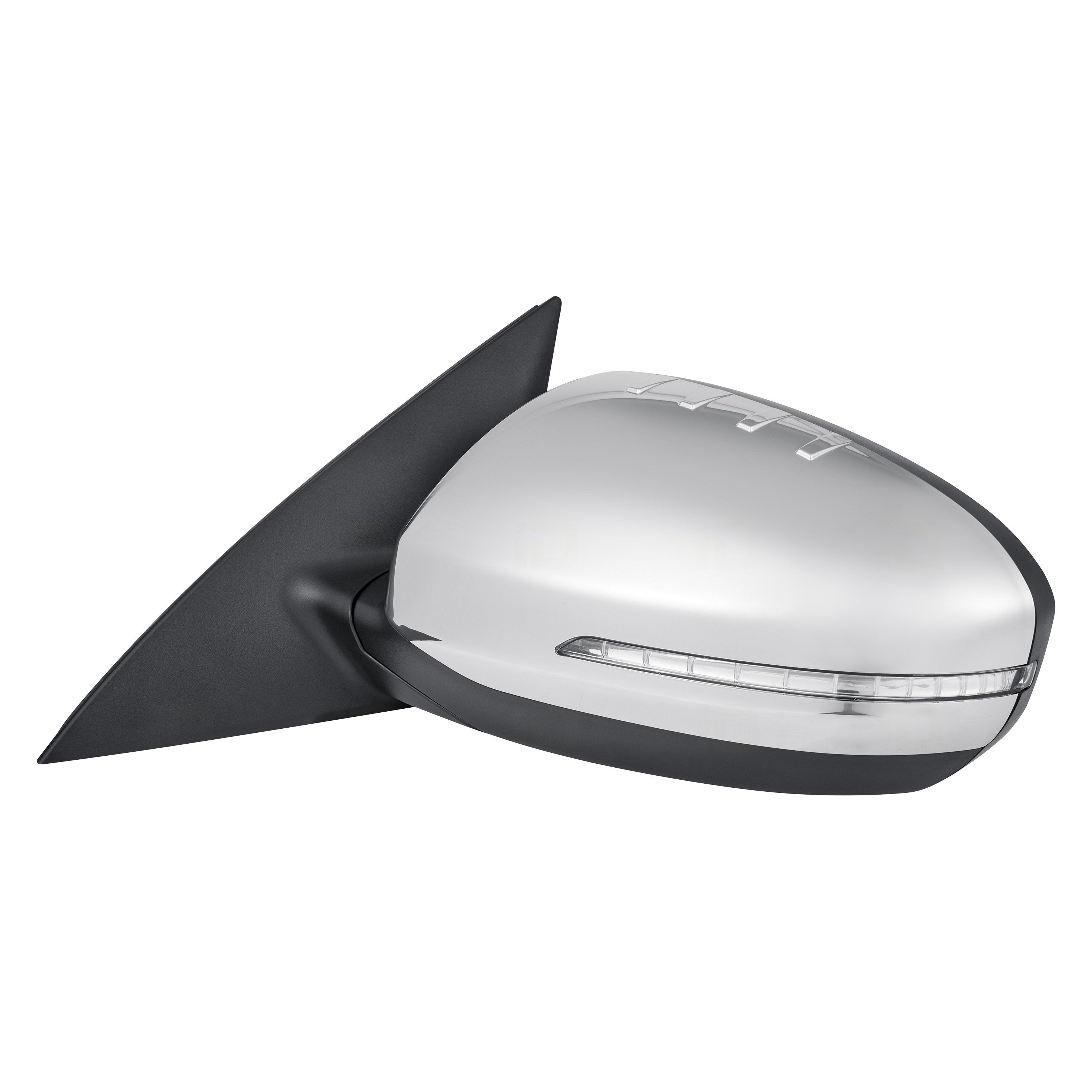 KIA OPTIMA DOOR MIRROR LEFT (Driver Side) POWER/HTD/P-FOLD (W/SIGNAL)CHR OEM#876104C040 2013 PL#KI1320169