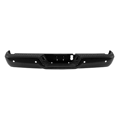 DODGE TRUCKS & VANS DODGE/PU (R2500/3500) REAR STEP BUMPER ASSY BLACK (W/SENSOR) OEM#68207307AA-PFM 2013-2018 PL#CH1103127