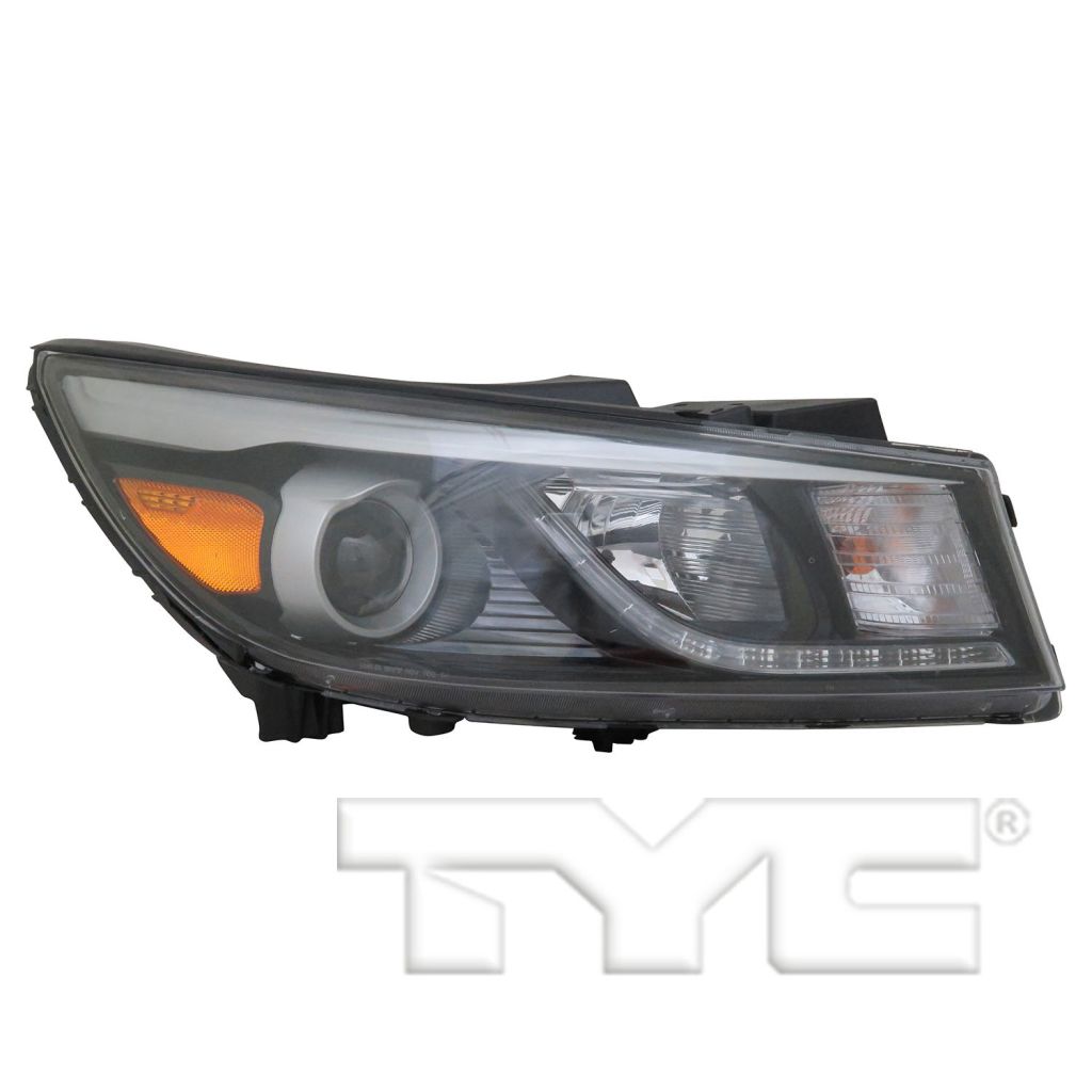 KIA SEDONA MINIVAN HEAD LAMP ASSY RIGHT (Passenger Side) (HALOGEN)(W/JEWEL LED) SX/SXL/LTD **CAPA** OEM#92102A9130 2015-2018 PL#KI2503182C