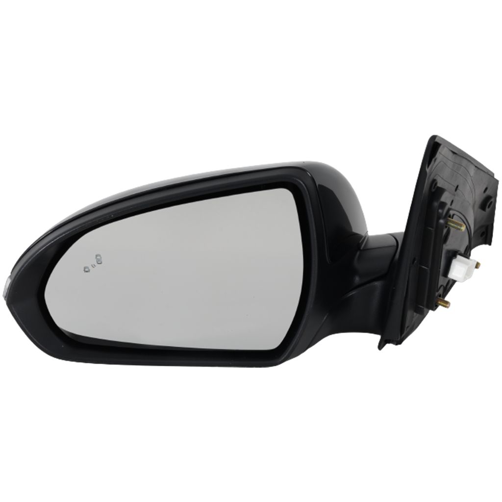 HYUNDAI ELANTRA SEDAN DOOR MIRROR LEFT (Driver Side) PWR/HTD/SIGNAL (W/BSD)(WO/MEMORY) OEM#87610F3030 2017-2018 PL#HY1320252