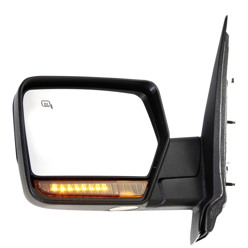 FORD TRUCKS & VANS EXPEDITION DOOR MIRROR LEFT (Driver Side) PWR/HTD/SIGNAL/PUDDL/MEMORY (TEX-BLACK) OEM#BL1Z17683BA 2011 PL#FO1320399
