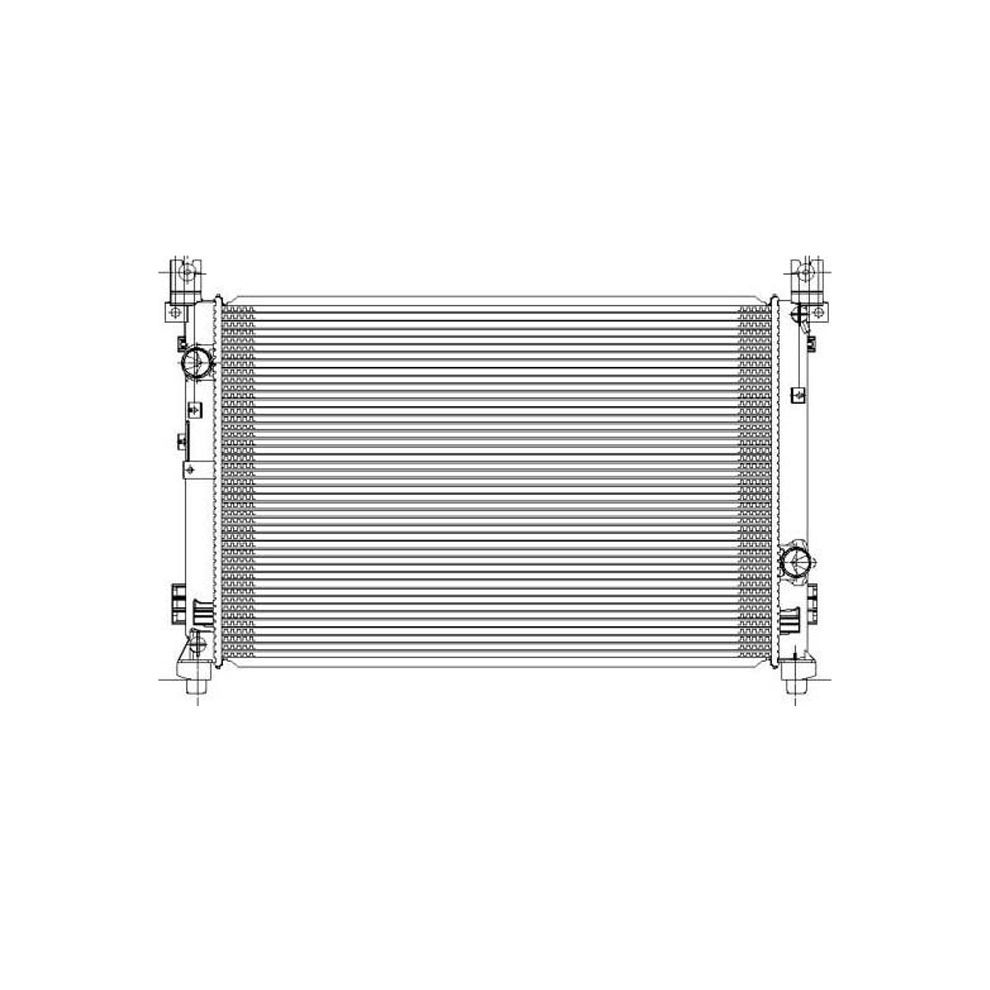 CHRYSLER PACIFICA RADIATOR 3.8L/4.0L OEM#68002782AA 2007-2008 PL#CH3010352