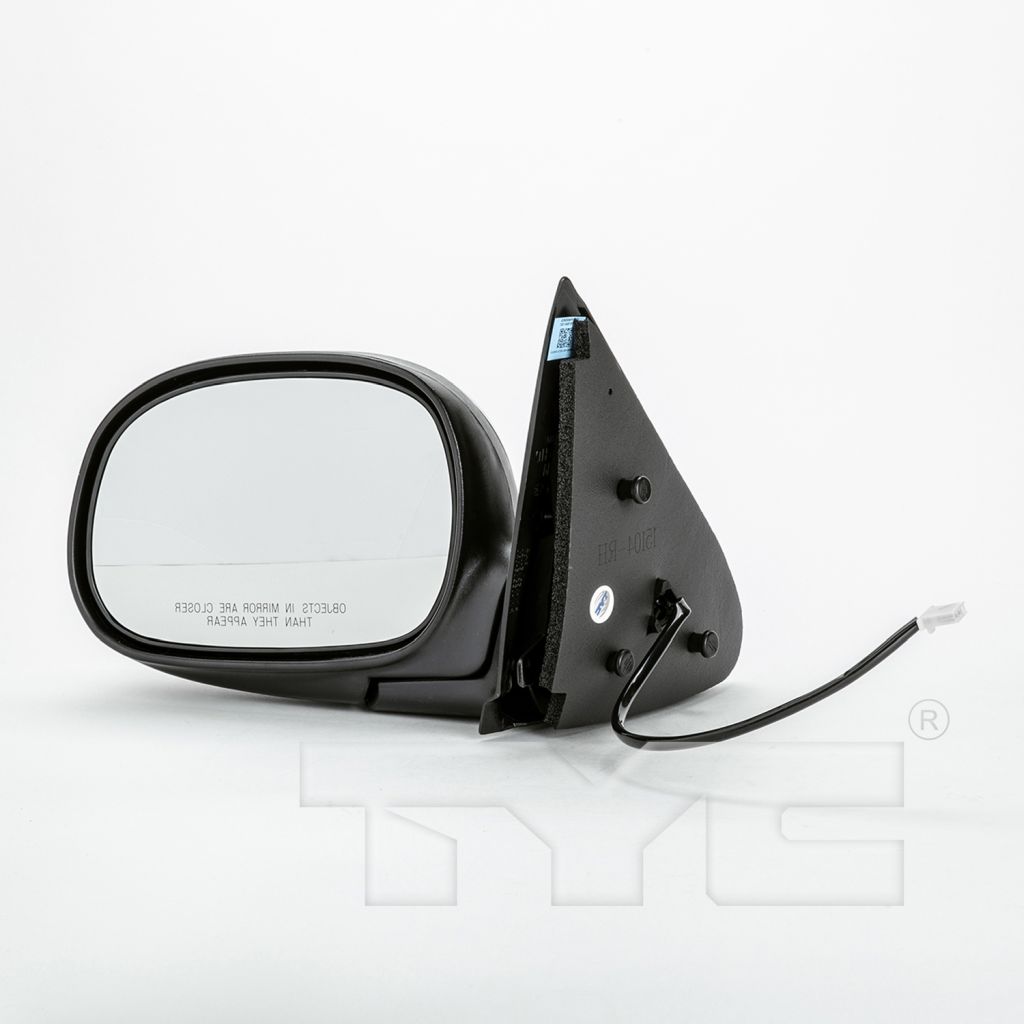 FORD TRUCKS & VANS FORD/PU (NEW)(F150/F250)LD DOOR MIRROR LEFT (Driver Side) PWR (W/O SIGNAL)(Exc LIGHTNG)(CHR CVR) OEM#F85Z17683FAB 1997-2001 PL#FO1320138
