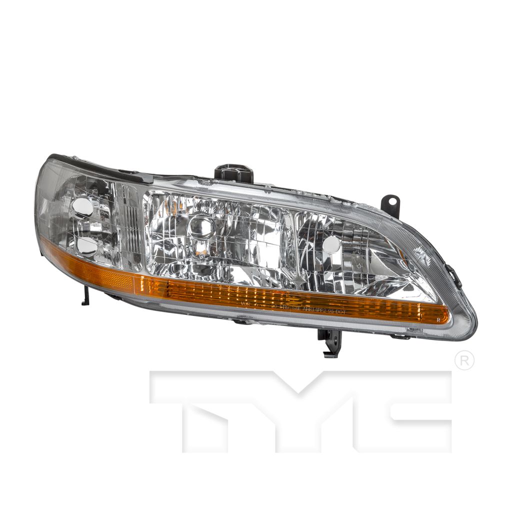 HONDA ACCORD SEDAN HEAD LAMP UNIT RIGHT (Passenger Side) **CAPA** OEM#33101S84A02 2001-2002 PL#HO2503117C