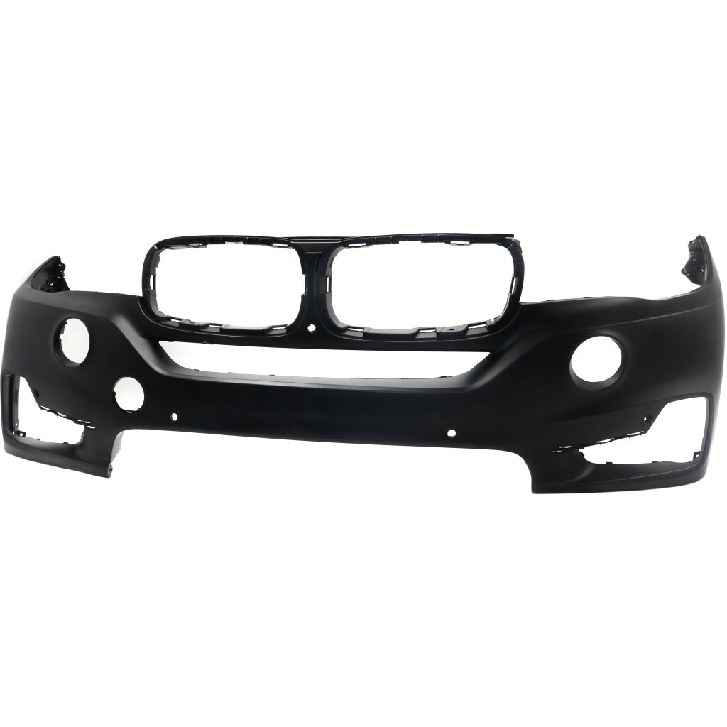 BMW BMW X5 FRONT BUMPER COVER PRIMED (WO/HL WASH)(W/6 SENSOR)(W/SURND VIEW)(WO/M SPT) OEM#51117378617 2014-2018 PL#BM1000396