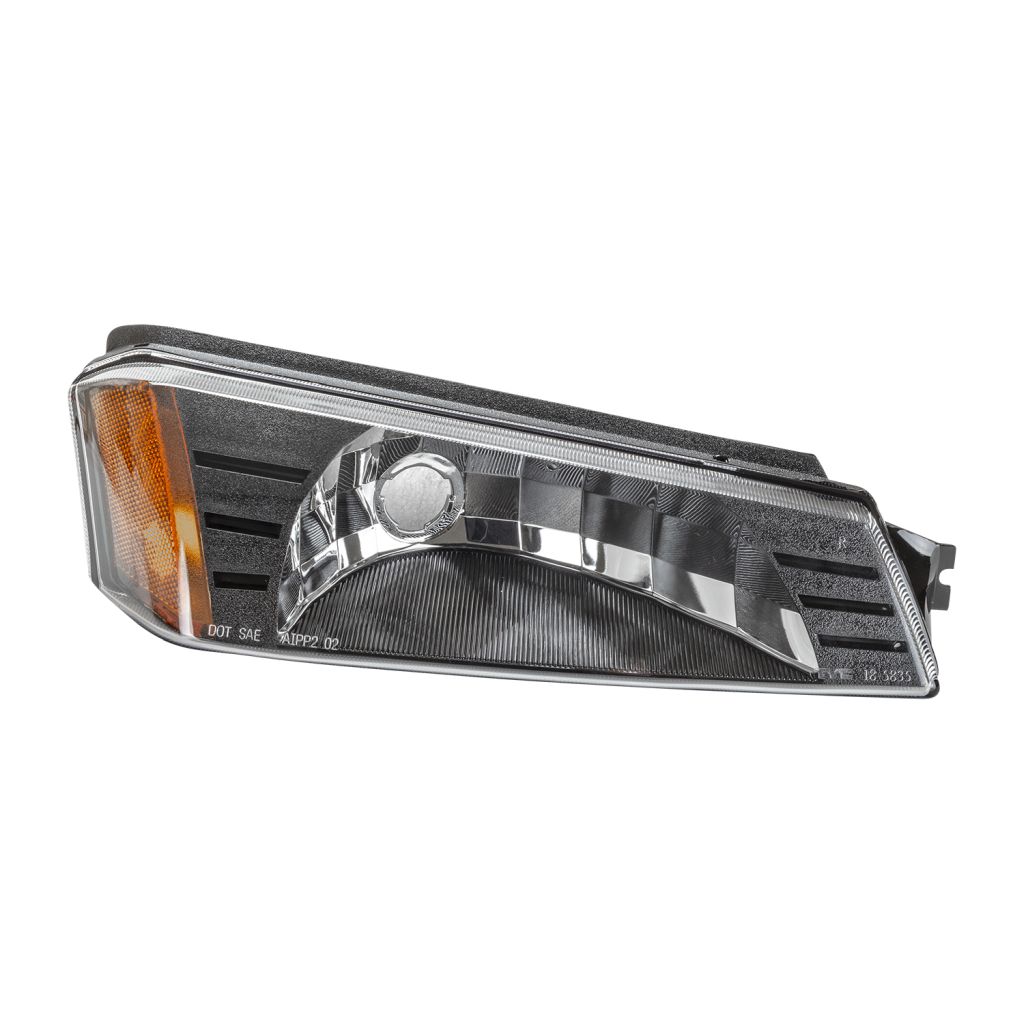 GM TRUCKS & VANS AVALANCHE PARK SIGNAL LAMP RIGHT (Passenger Side) (W/PLASTIC COVER STYLE) OEM#15077337 2002-2006 PL#GM2521184