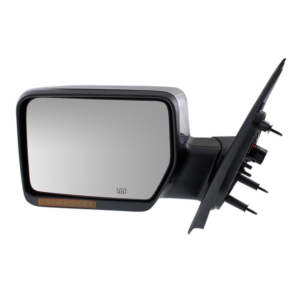 FORD TRUCKS & VANS FORD/PU (F150 EXC HERITAGE) DOOR MIRROR LEFT (Driver Side) PWR/HTD/SIGNAL (WO/PUDDLE)(CHR) OEM#6L3Z17683EA 2006 PL#FO1320332