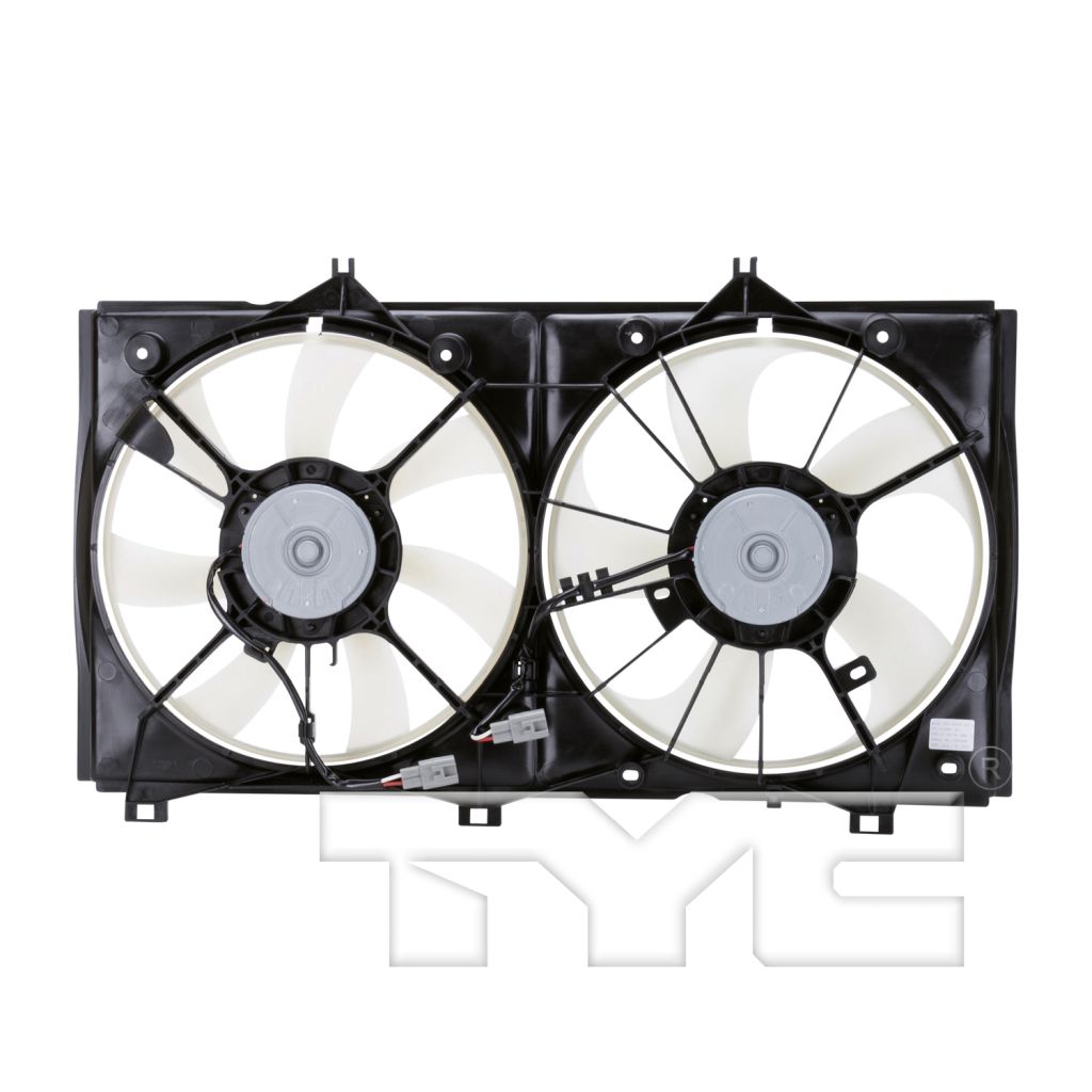 TOYOTA CAMRY HYBRID RADIATOR & A/C FAN ASSEMBLY (DUAL FAN) OEM#1636328270-PFM 2007-2011 PL#TO3115152