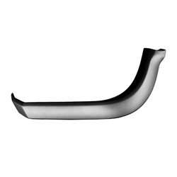 DODGE TRUCKS & VANS DODGE/PU (R1500) REAR BUMPER LOWER VALANCE RIGHT (Passenger Side) OUTER (DUAL EXHAUST)(WO/SENSOR) OEM#68299100AC 2019-2024 PL#CH1147114