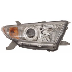 TOYOTA HIGHLANDER HEAD LAMP ASSEMBLY RIGHT (Passenger Side)**CAPA** OEM#811100E110 2011-2013 PL#TO2503208C
