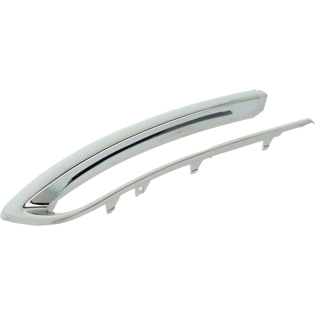BMW BMW 5 SERIES (SEDAN) REAR BUMPER OUTER MOLDG CHROME LEFT (Driver Side) (WO/M PKG) OEM#51127341675 2014-2016 PL#BM1146114