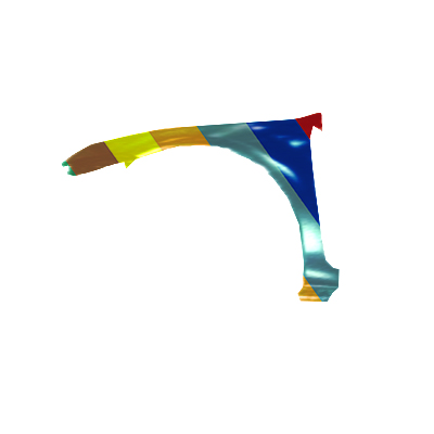 MERCURY MILAN HYBRID FENDER LEFT (Driver Side) OEM#AE5Z16006A (P) 2010-2011 PL#FO1240274