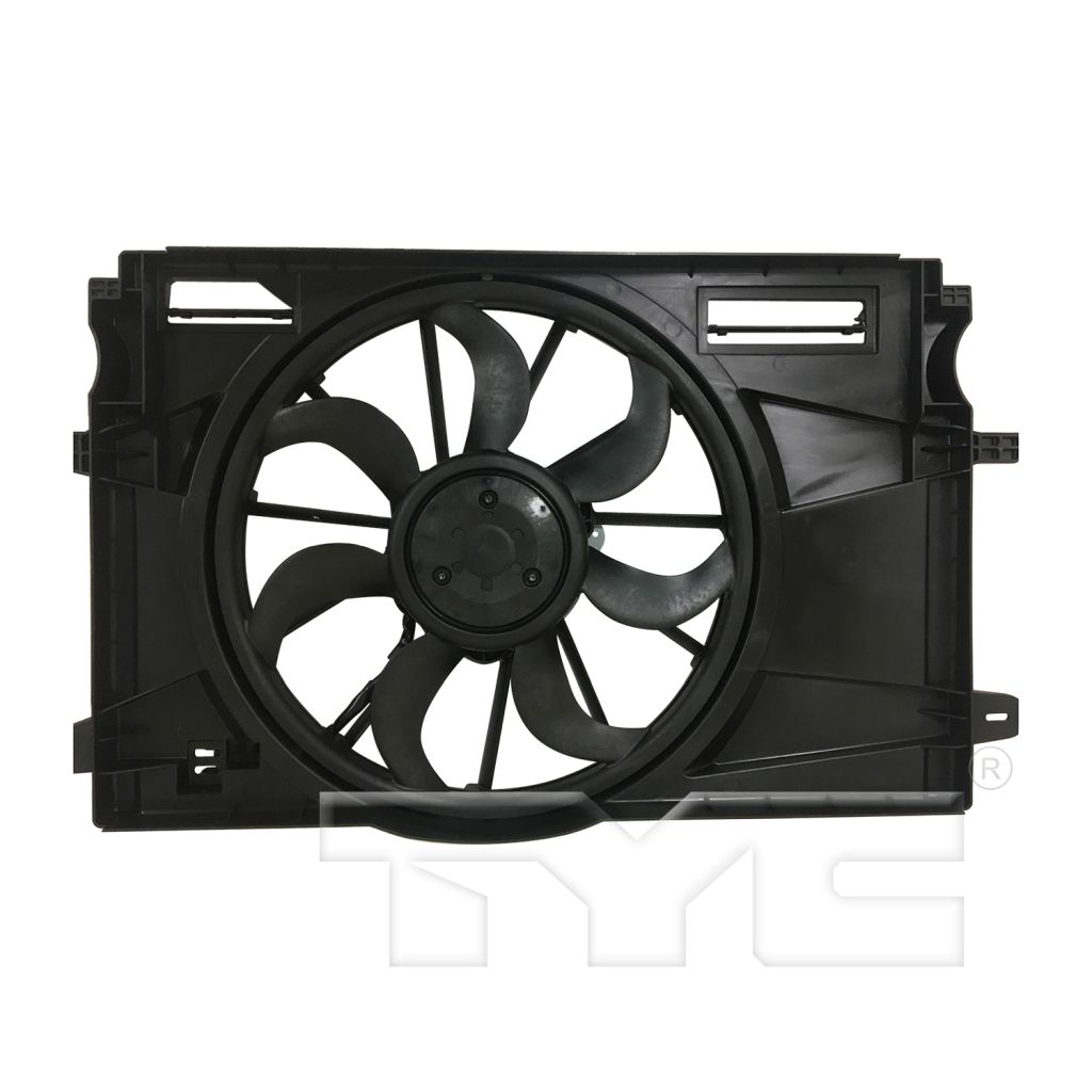 CHEVROLET CRUZE SEDAN RADIATOR & A/C FAN ASSEMBLY (1.4L TURBO)(A/T) OEM#39012568 2016 PL#GM3115290