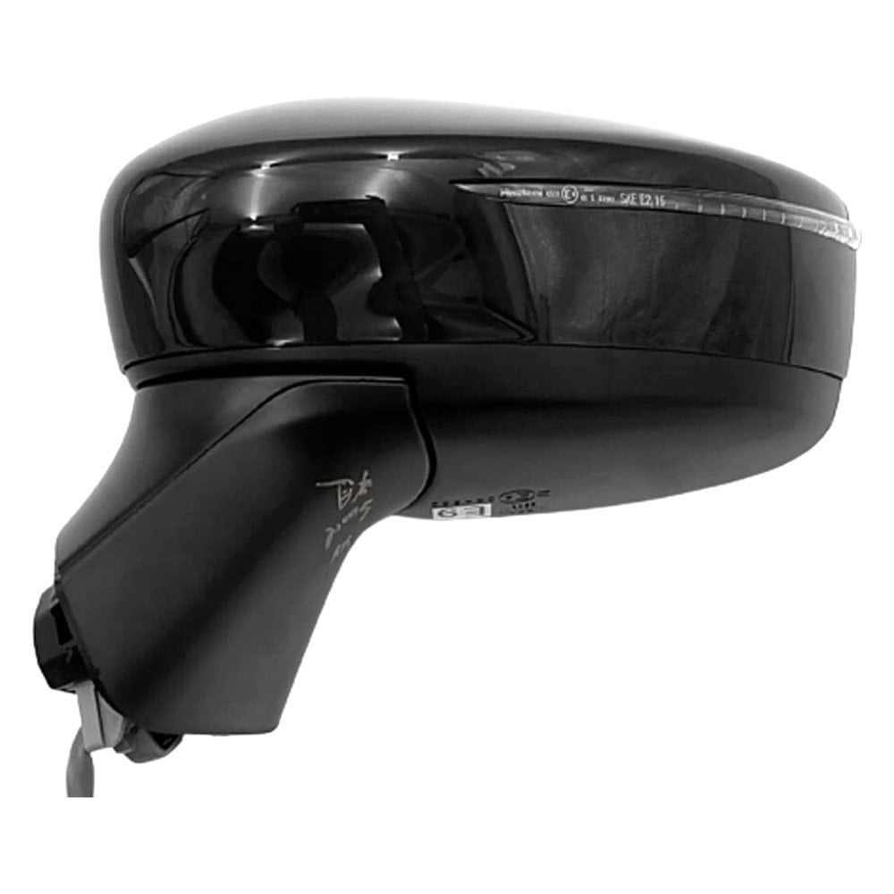 NISSAN VERSA SEDAN DOOR MIRROR LEFT (Driver Side) PWR/HTD/SIGNAL/M-FOLD (W/BSD)(WO/AVM)(BLACK) OEM#963025EE9A-PFM 2020-2025 PL#NI1320323