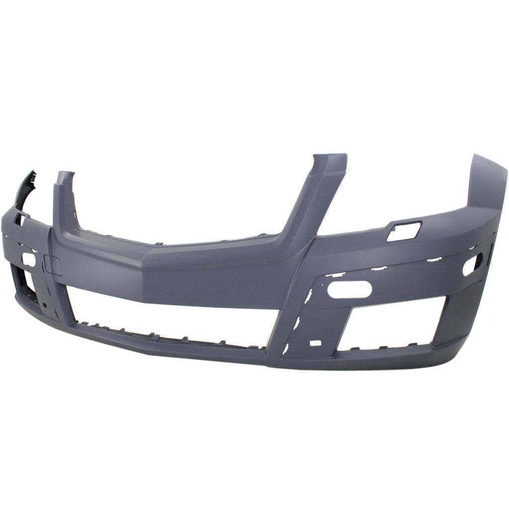 MERCEDES-BENZ GLK-CLASS (204) FRONT BUMPER COVER PRIMED (W/ WASHER)(WO/SENSOR)(BASE W/ OFFROAD PKG) OEM#2048804740 2010-2012 PL#MB1000376