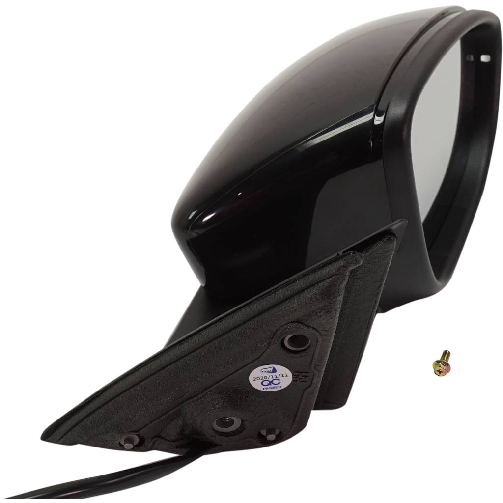 VOLKSWAGEN PASSAT DOOR MIRROR RIGHT (Passenger Side) PWR/HTD/SIGNAL/M-FOLD (WO/BLIS) OEM#561857508BD9B9-PFM 2016-2021 PL#VW1321162