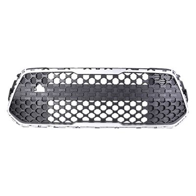 KIA SOUL FRONT BUMPER GRILLE BLACK W/SILVER FRAME MLD (LX/S) OEM#86530K0AA0 2023-2025 PL#KI1036200