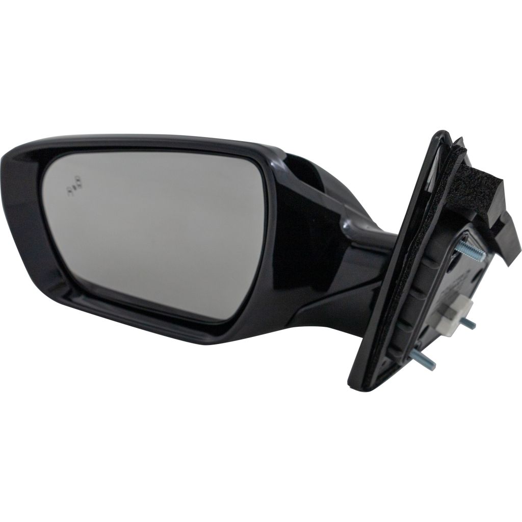 HYUNDAI SANTA FE SPORT (2.0/2.4L) DOOR MIRROR LEFT (Driver Side) PWR/HTD/SIGNAL (W/BSD)(BLACK BASE)(PTM CVR) OEM#876104Z011 2013-2018 PL#HY1320234