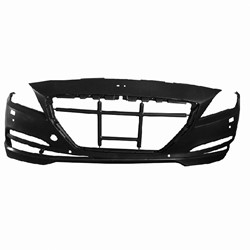 GENESIS G80 FRONT BUMPER COVER PRIMED (W/WASHER)(W /SENSOR) OEM#86540B1200 2017 PL#HY1000208