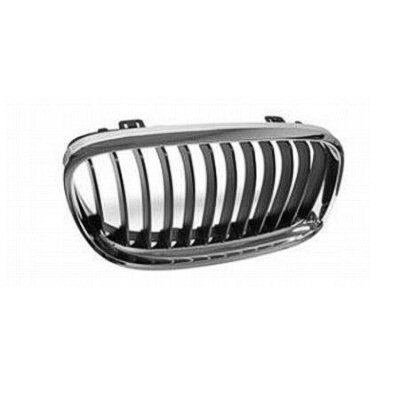 BMW BMW 3 (SEDAN) GRILLE RIGHT (Passenger Side) CHROME FRAME & BLACK INNER OEM#51137201968 2009-2011 PL#BM1200191