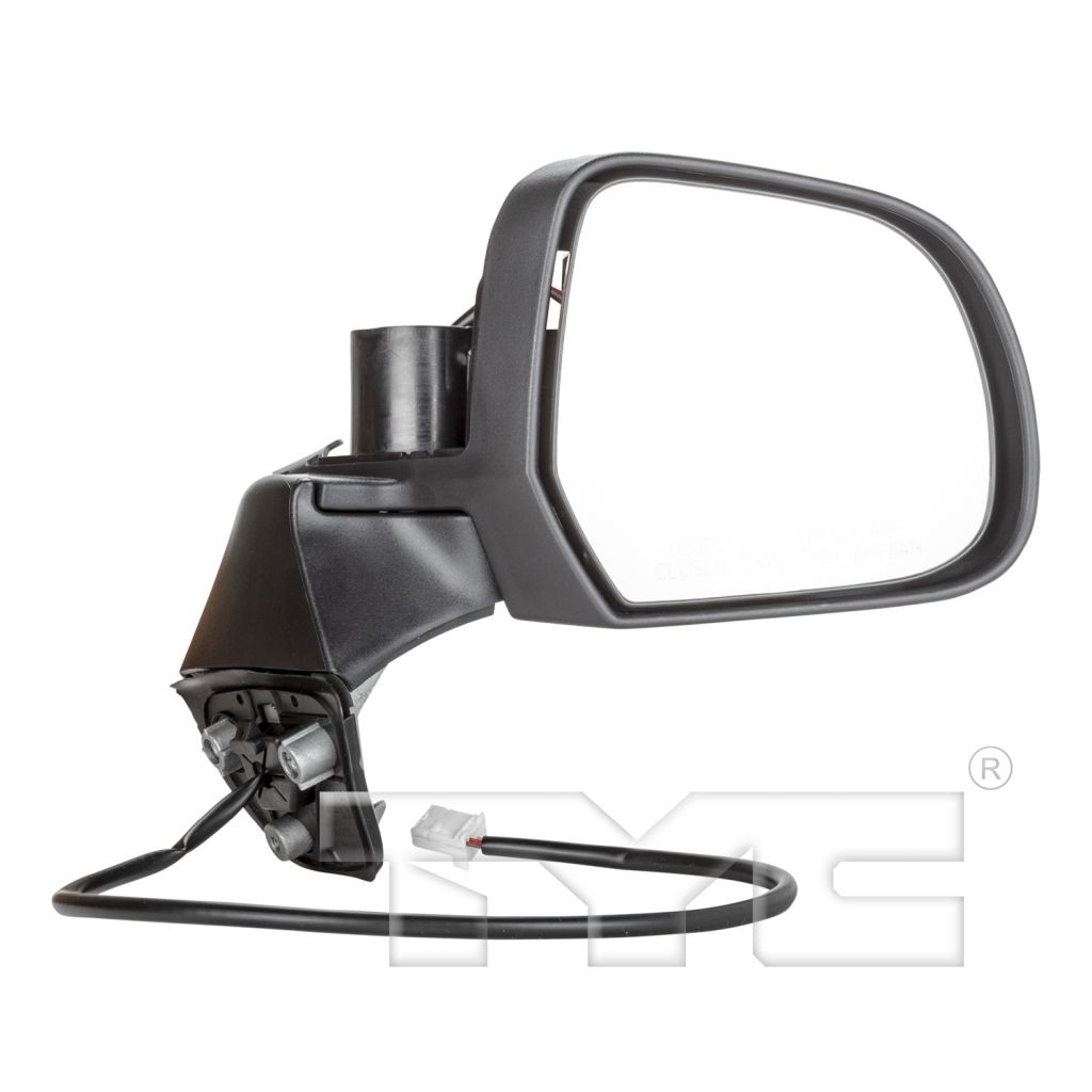 NISSAN(DATSUN) VERSA NOTE HATCHBACK DOOR MIRROR RIGHT (Passenger Side) PWR/N-HTD (WO/CAMERA)(EXC SR) OEM#963013WC0B-PFM 2014 PL#NI1321252