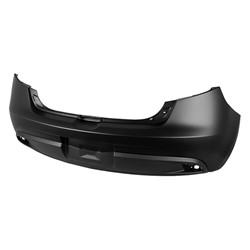 MAZDA MAZDA2 REAR BUMPER COVER PRIMED (SD-STD TYPE) (W/O Spoiler hole) OEM#DR6150221DBB 2011-2014 PL#MA1100205