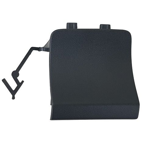 PORSCHE CAYENNE REAR BUMPER TOW HOOK COVER LEFT (Driver Side) BLACK (BASE/S WO/SPORT) OEM#9Y0807499OK1 2019-2023 PL#PO1129102