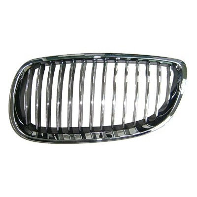 BMW BMW M3 COUPE/CONVERTIBLE GRILLE LEFT (Driver Side) CHROME FRAME & CHR/BLK INNER OEM#51137157277 2008-2010 PL#BM1200184