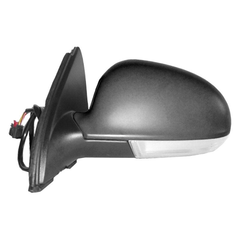 VOLKSWAGEN JETTA SEDAN (GEN 5) DOOR MIRROR ASSEMBLY LEFT (Driver Side) POWER/HEATED (W/SIGNAL)(W/O PUDDLE LAMP) OEM#1K1857507DJ9B9-PFM 2005-2010 PL#VW1320122