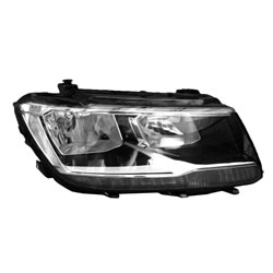 VOLKSWAGEN TIGUAN HEAD LAMP ASSY RIGHT (Passenger Side) (HALOGEN)(W/LED DRL)**CAPA** OEM#5NL941006 2018-2021 PL#VW2503169C