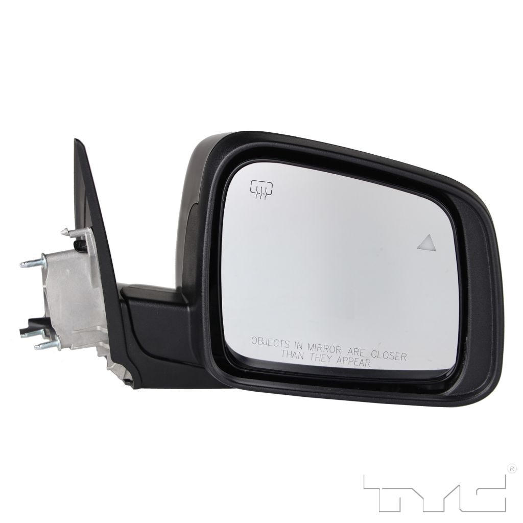 DODGE TRUCKS & VANS DURANGO DOOR MIRROR RIGHT (Passenger Side) PWR/HTD/SIGNAL/MEMORY (W/BSD)(BLACK)(PTM) OEM#5SH46TZZAG 2014-2022 PL#CH1321419