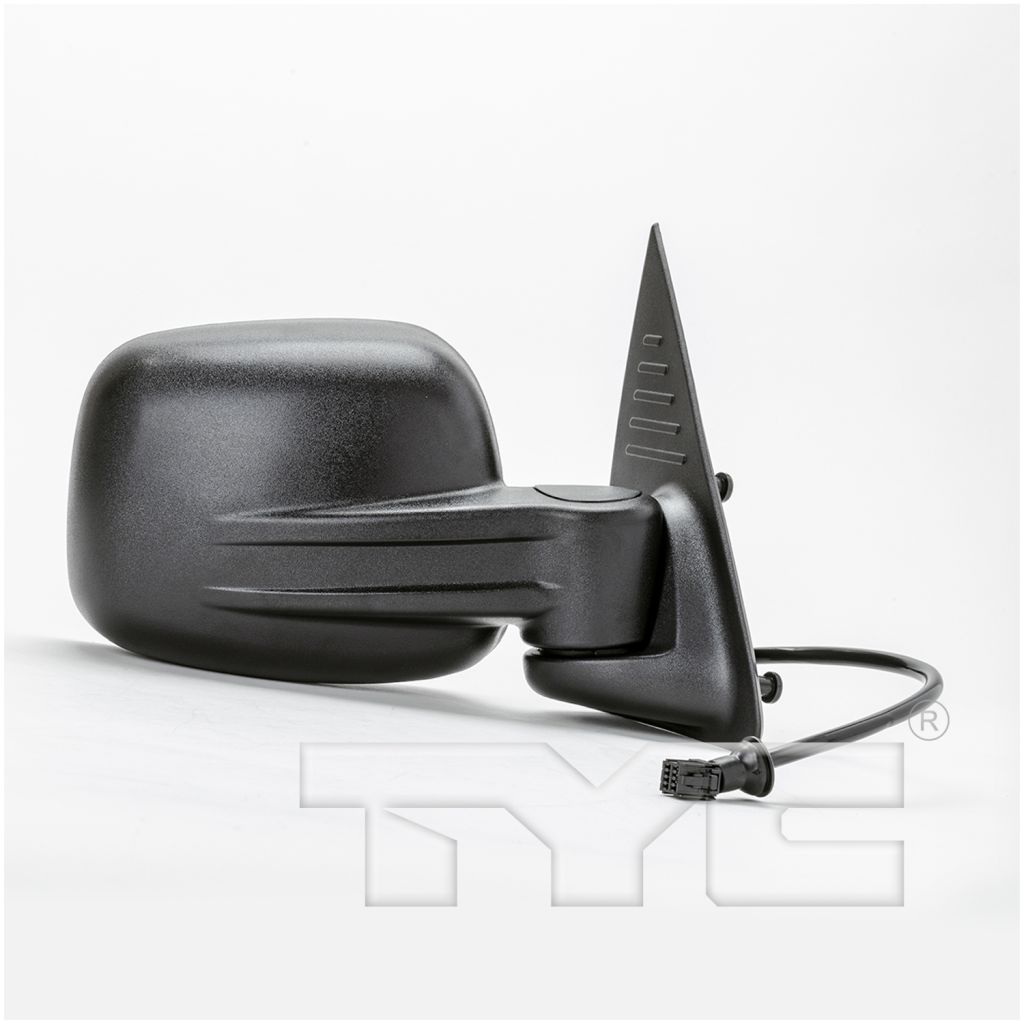 JEEP LIBERTY DOOR MIRROR RIGHT (Passenger Side) POWER/ NOT HEATED (BLK) OEM#55155840AI 2002-2007 PL#CH1321218