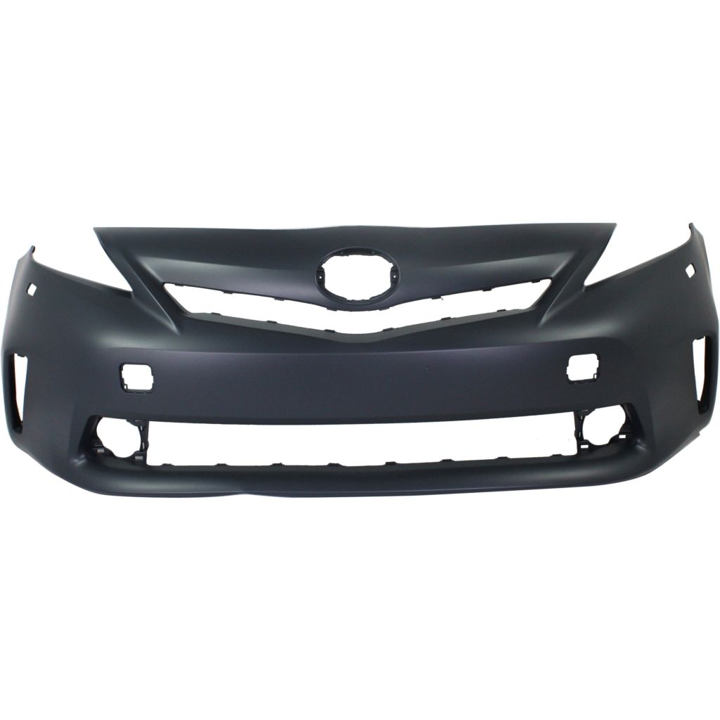 TOYOTA PRIUS V FRONT BUMPER COVER PRIMED (WO/WASHER)(W/ SIDE SENSOR) OEM#5211947926 2012-2014 PL#TO1000389