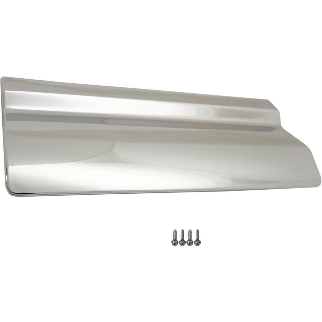 GM TRUCKS & VANS SIERRA/PU 2500/3500 (GMC) FRONT BUMPER SKID PLATE CENTER COVER CHROME OEM#23180725 2015-2019 PL#GM1037112