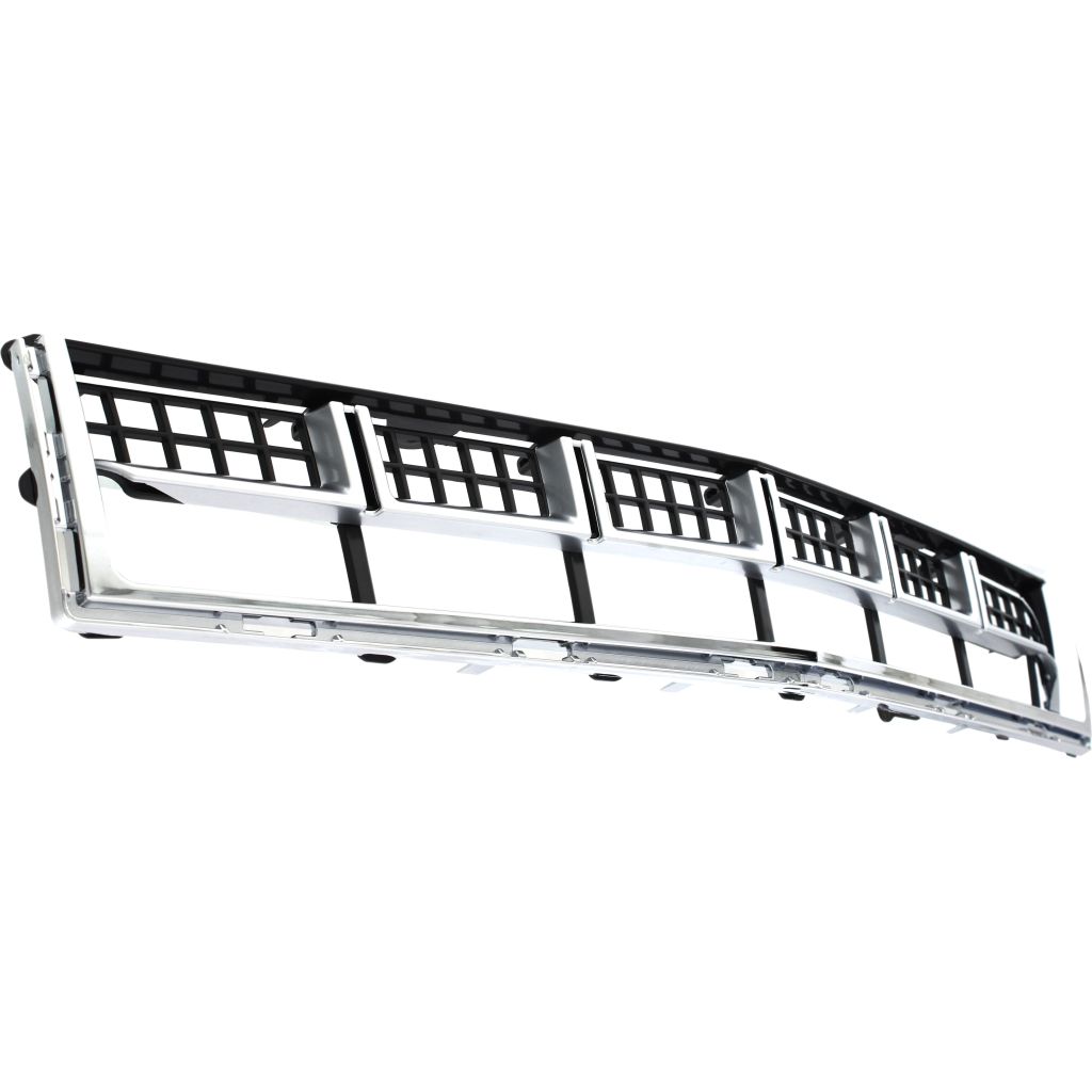 CADILLAC SRX FRONT BUMPER GRILLE CENTER CHR/BLK OEM#22739004 2013-2016 PL#GM1036167