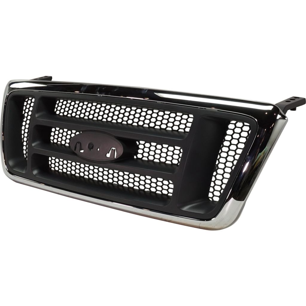 FORD TRUCKS & VANS FORD/PU (F150 EXC HERITAGE) GRILLE MAT-BLK FRAME/ BLACK BAR/BLK HONEYCOMB (XL) OEM#5L3Z8200EA 2005-2008 PL#FO1200465