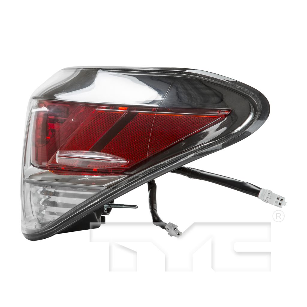 LEXUS RX 450h TAIL LAMP ASSEMBLY RIGHT (Passenger Side) (CANADA BUILT)(OUTER) OEM#815500E090 2015 PL#LX2805112