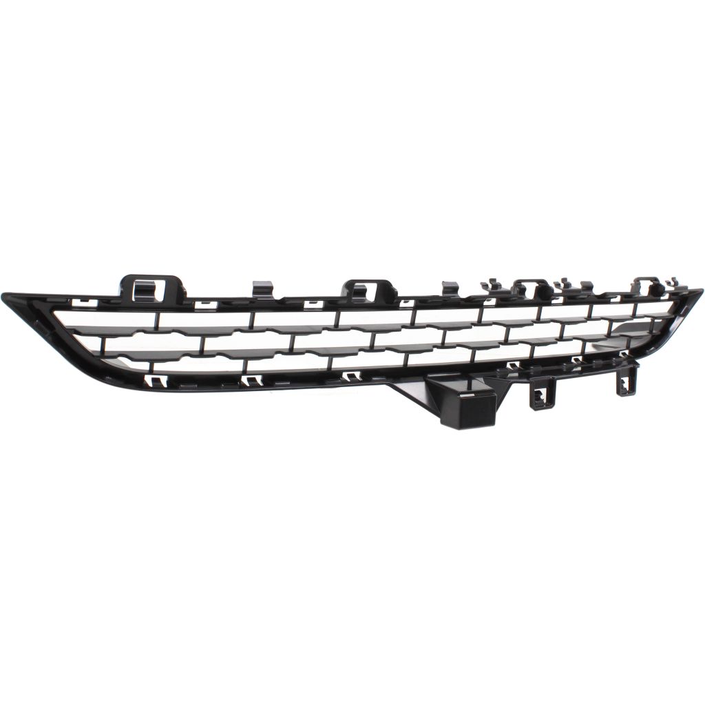 BMW BMW X5 HYBRID FRONT BUMPER GRILLE UPPER (ALUMINUM TEXT-BLK) (WO/M SPORT) OEM#51117336506 2016-2018 PL#BM1036181