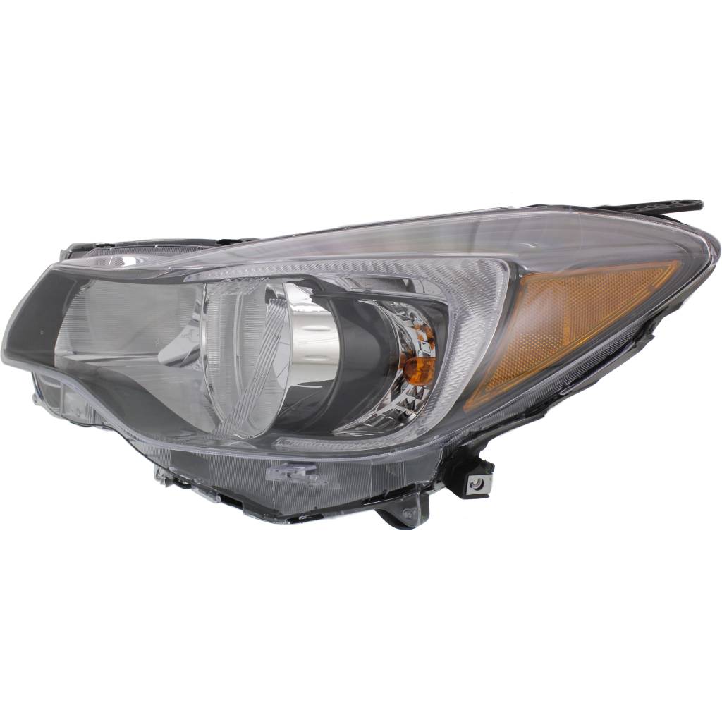SUBARU IMPREZA 2.0 HEAD LAMP ASSY LEFT (Driver Side) (HALOGEN) BLACK OEM#84001FJ330 2015-2016 PL#SU2502155