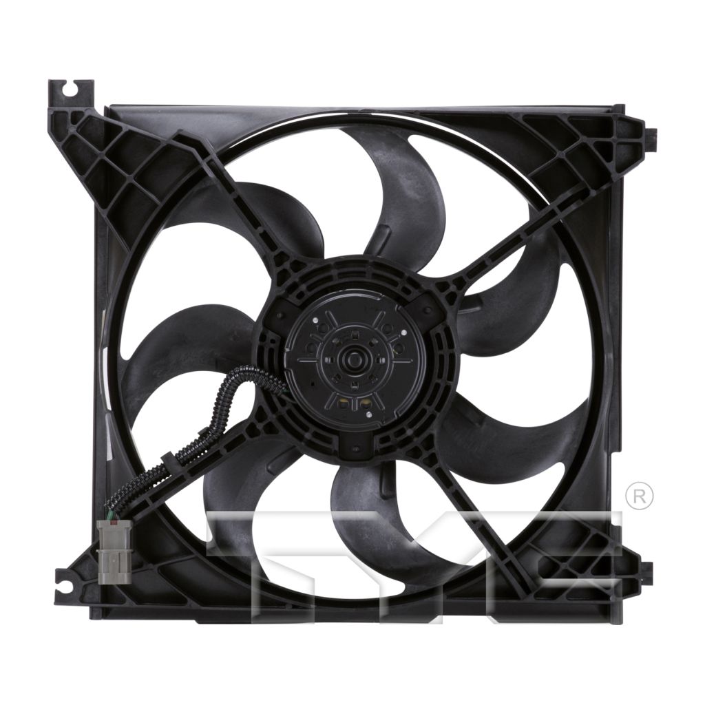 HYUNDAI SANTA FE RADIATOR FAN ASSY (2.4L & 2.7L) OEM#2535026000-PFM 2001-2006 PL#HY3115108