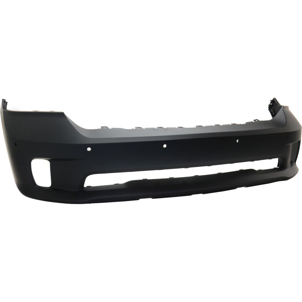 DODGE TRUCKS & VANS DODGE/PU (R1500) FRONT BUMPER COVER PRIMED (1PC PLASTIC BMP)(W/ SENSOR)**CAPA** OEM#68239435AA (P) 2014-2018 PL#CH1000A12C