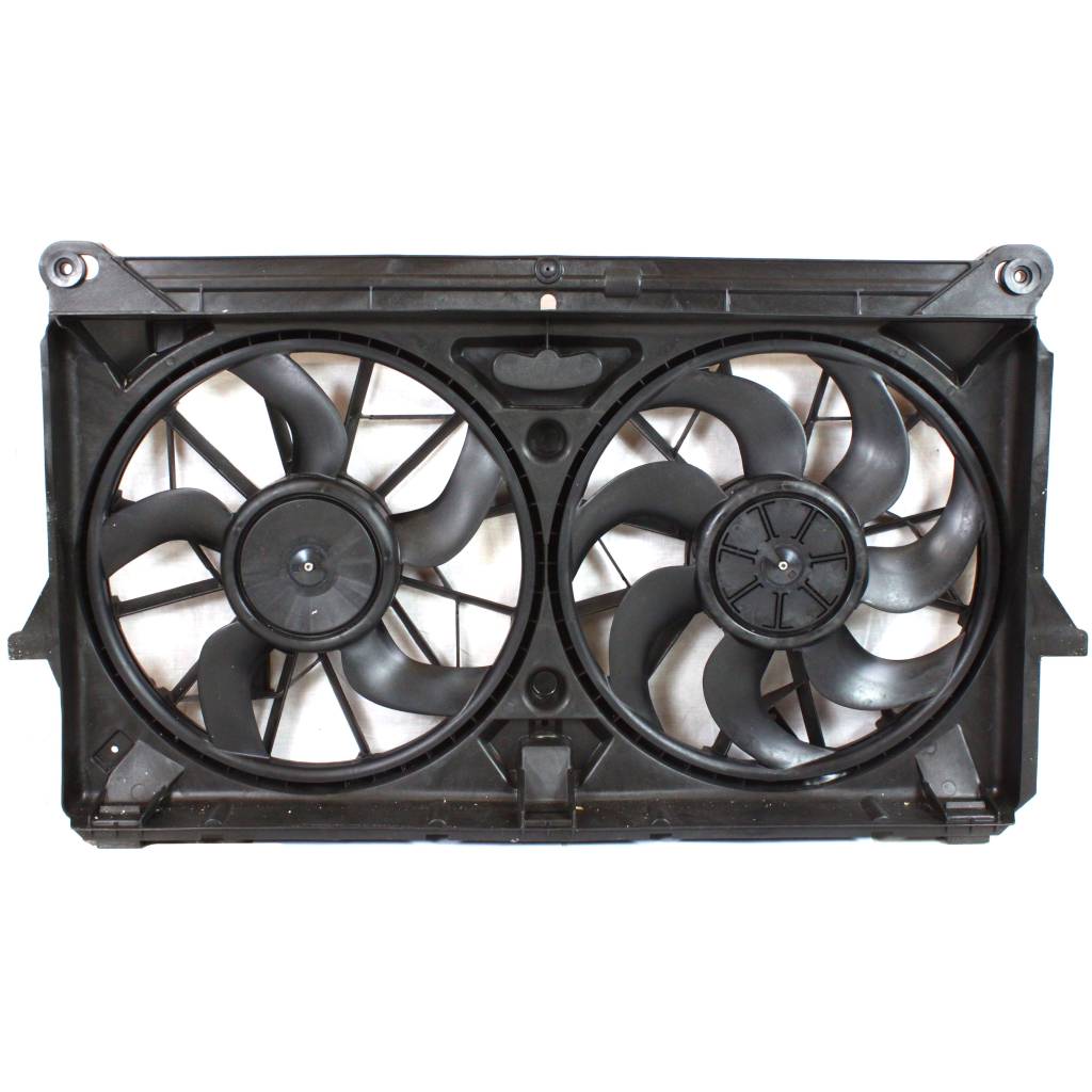 GM TRUCKS & VANS AVALANCHE RADIATOR & A/C FAN ASSEMBLY (5.3L/6.0L)(DUAL FAN) OEM#89023365-PFM 2005-2006 PL#GM3115212