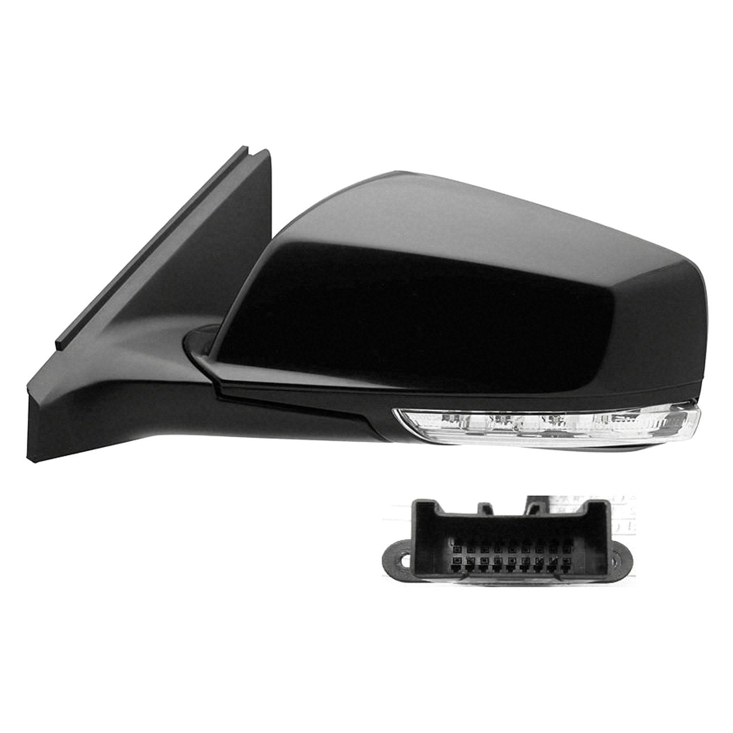 BUICK LACROSSE DOOR MIRROR LEFT (Driver Side) PWR/HTD//SIGNAL/PUDDLE/MEMORY (WO/SIDE SENSOR) OEM#22857476 2010-2013 PL#GM1320425